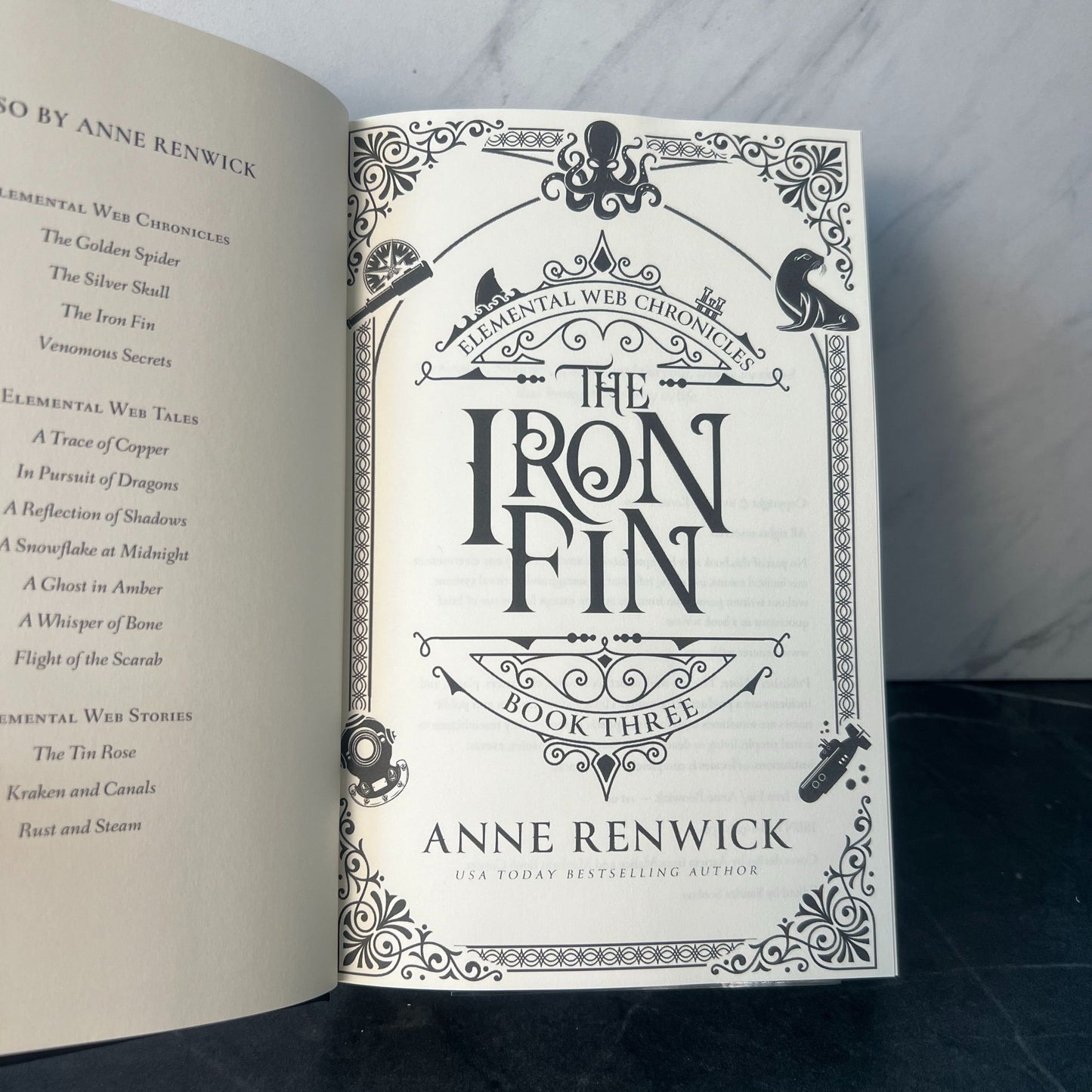 The Iron Fin (Signed Hardcover)